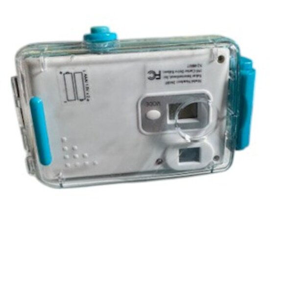 Sakar Aqua Shot 26480 Waterproof Digital Camera Blue Tested Works Pool Beach - Picture 8 of 14